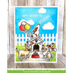 Lawn Fawn Yappy Birthday Clear Stamps lf3158 hbd | color-code:alt1