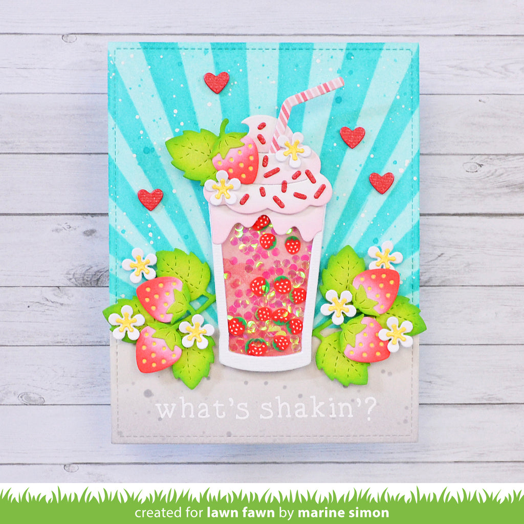 Lawn Fawn Build-A-Drink Dies lf3176 what's shakin