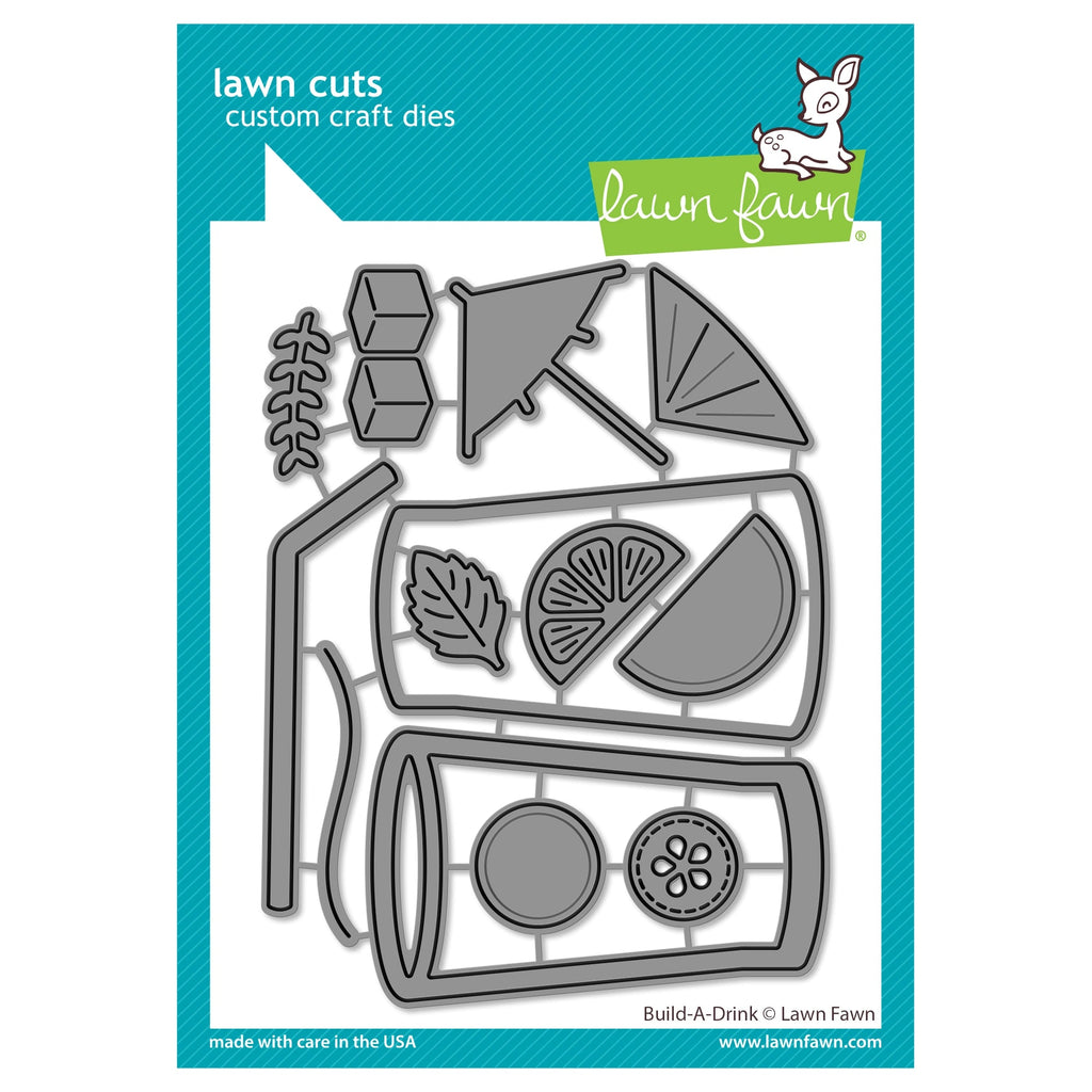 Lawn Fawn Build-A-Drink Dies lf3176