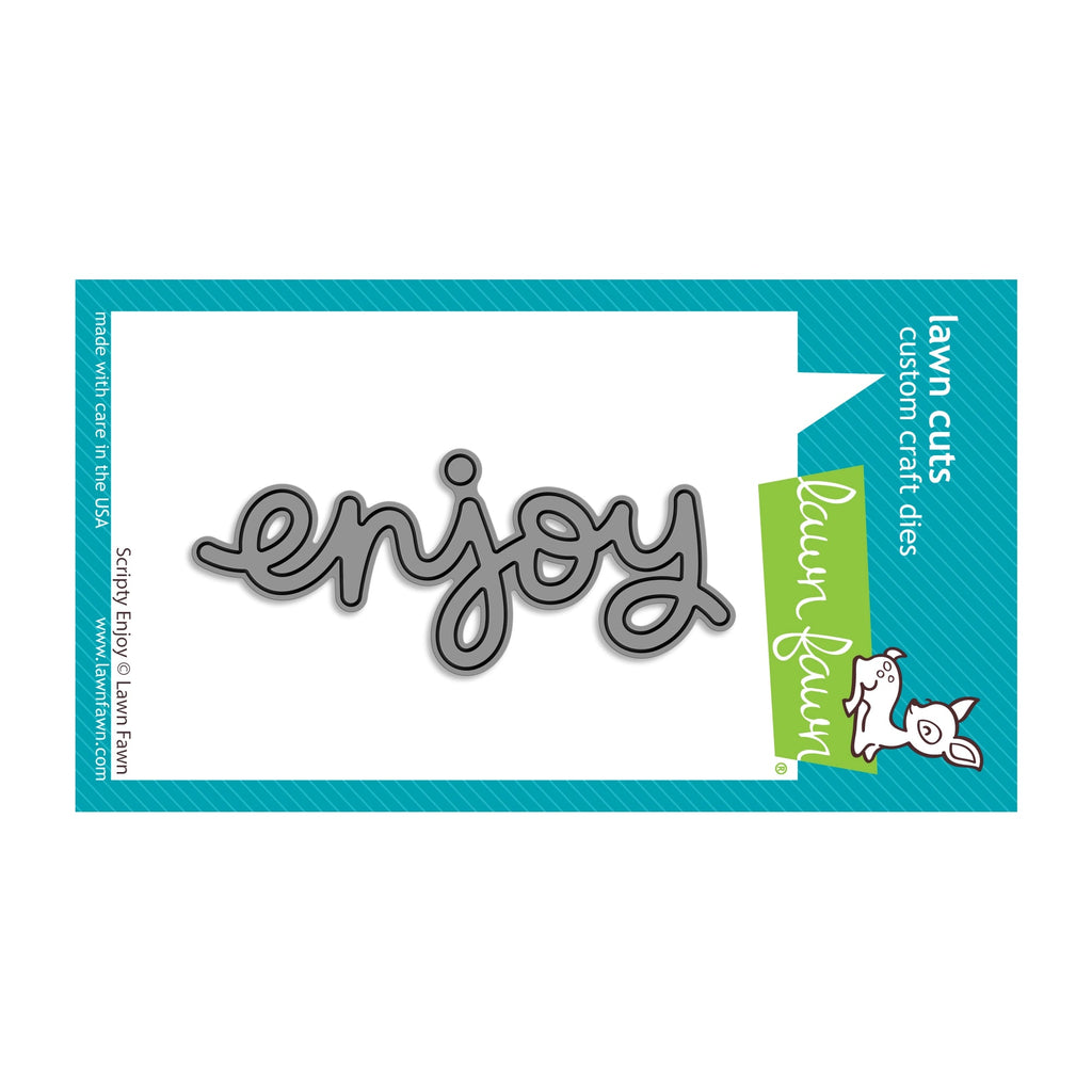 Lawn Fawn Scripty Enjoy Die lf3186