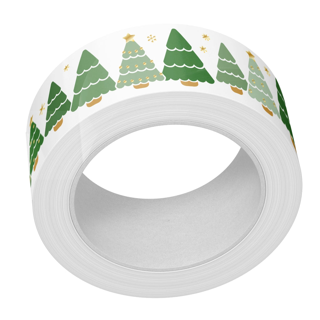 Lawn Fawn Christmas Tree Lot Foiled Washi Tape lf3212