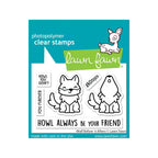 Lawn Fawn Wolf Before 'n Afters Clear Stamps lf3221