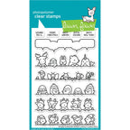 Lawn Fawn Simply Celebrate Winter Critters Clear Stamps lf3231