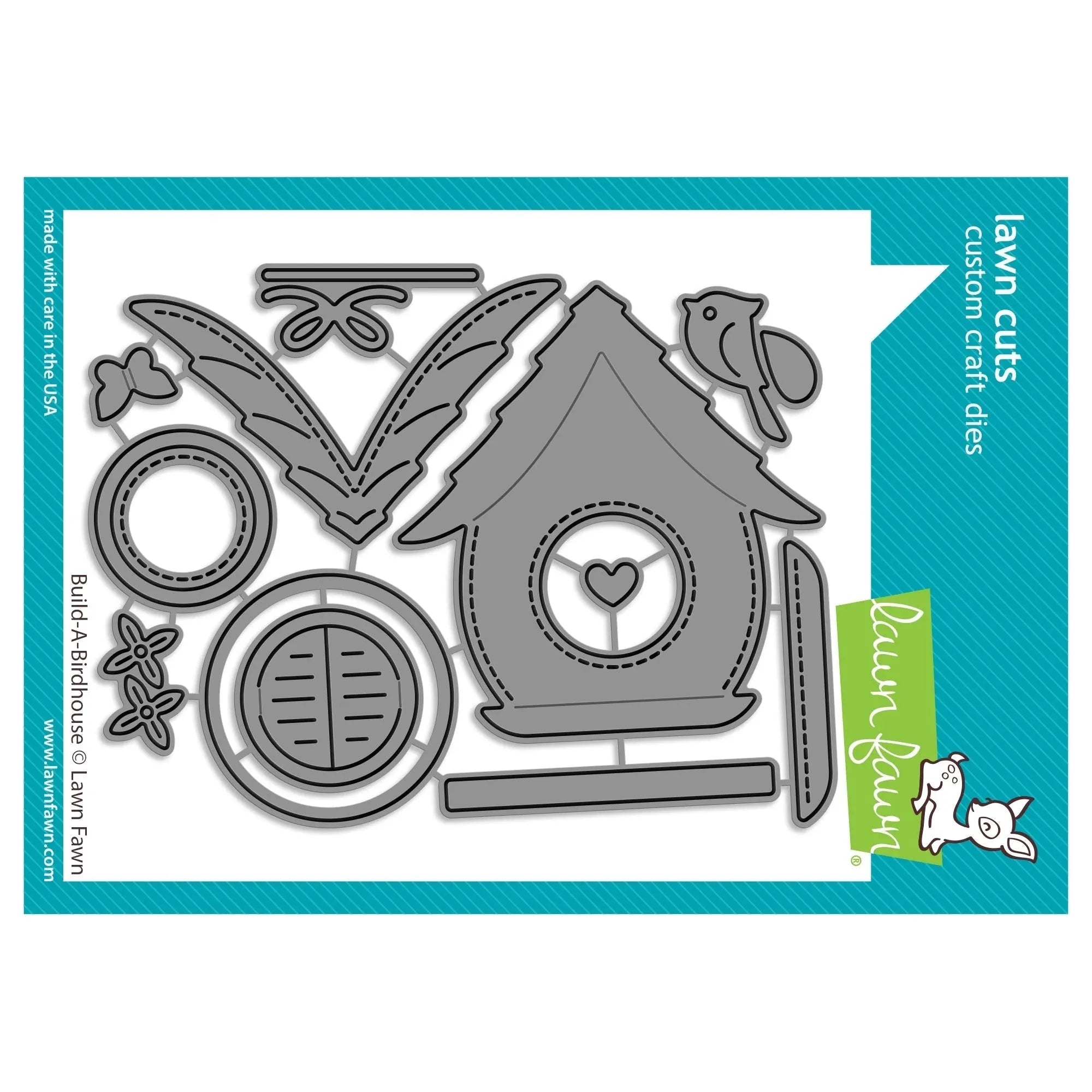 Lawn fawn Build-A-Birdhouse Dies lf3251