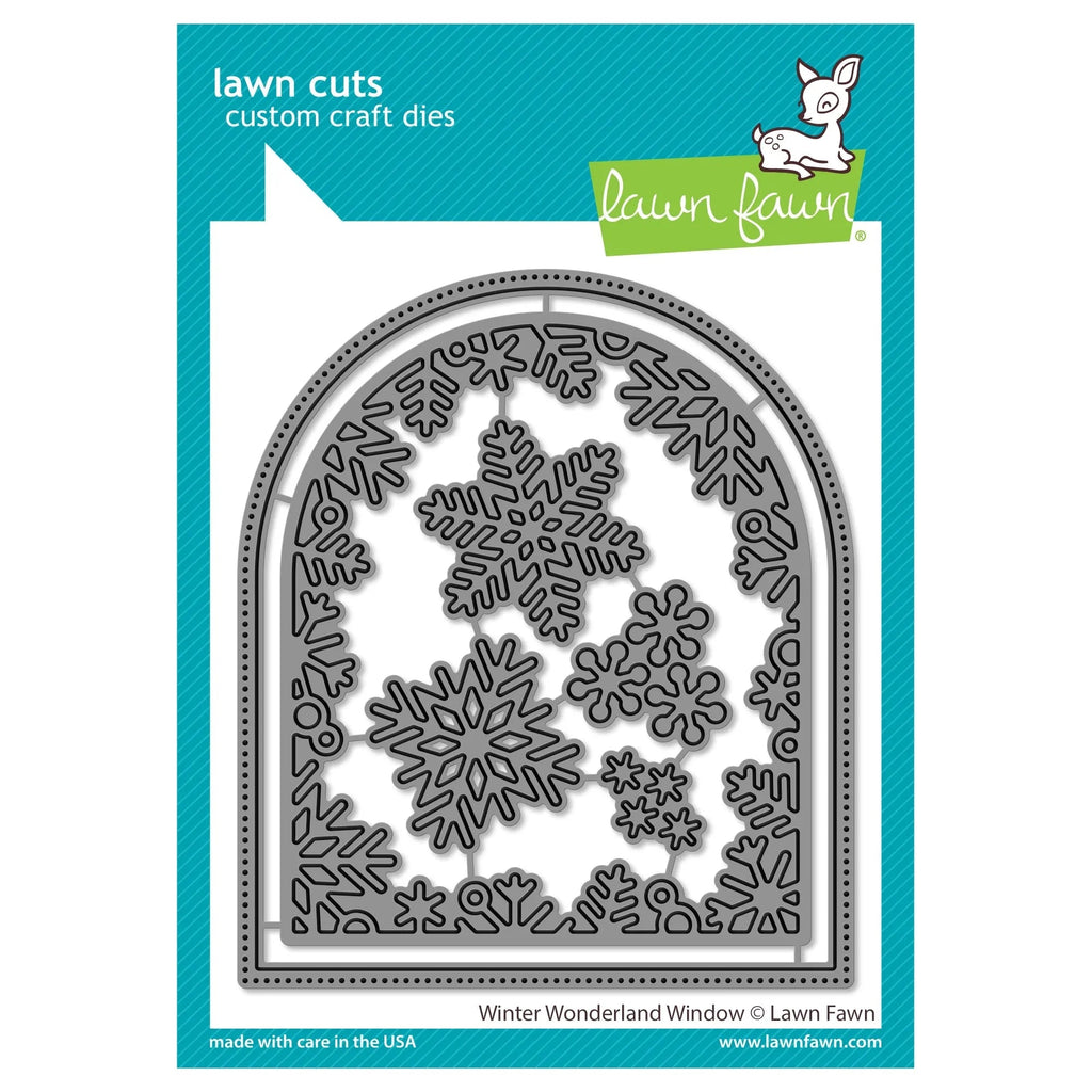 Lawn Fawn Winter Wonderland Window Dies lf3255