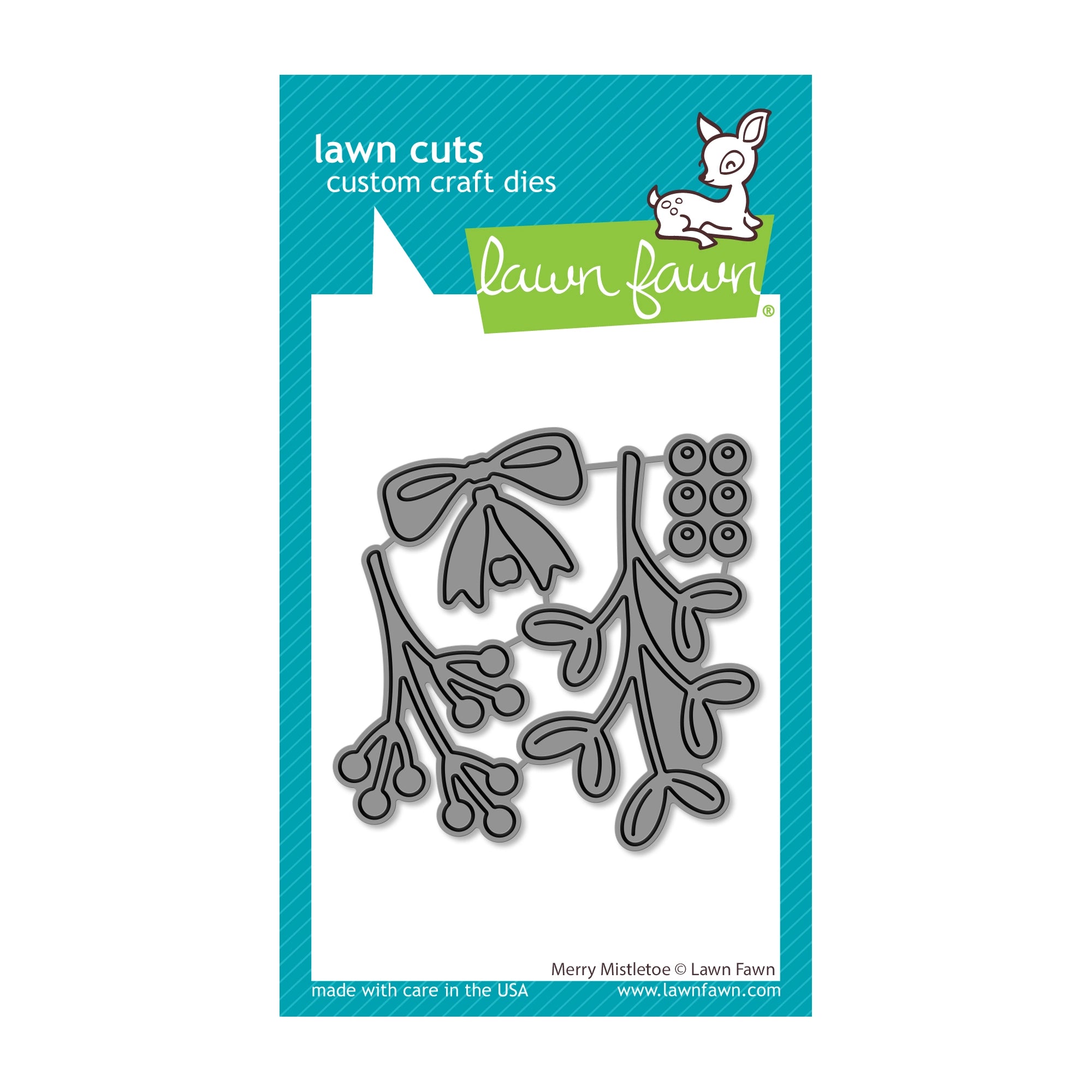 Lawn Fawn Merry Mistletoe Dies lf3256