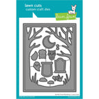 Lawn Fawn Spooky Forest Backdrop Die lf3261
