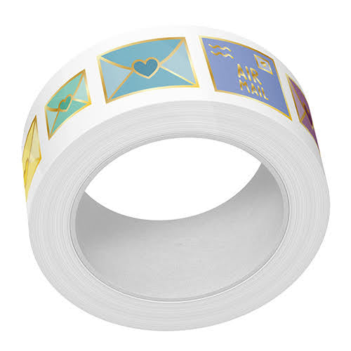 Lawn Fawn Happy Mail Foiled Washi Tape lf3290