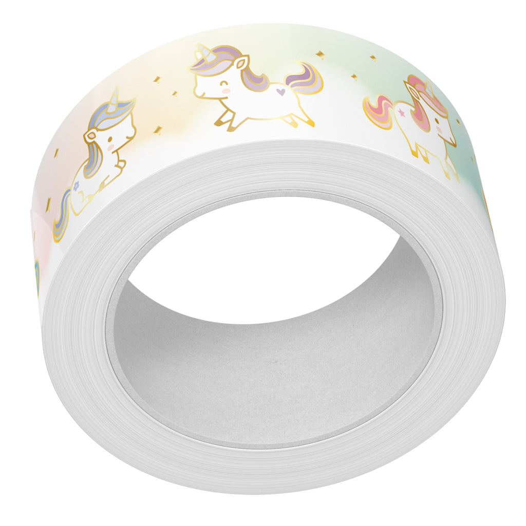 Lawn Fawn Unicorn Party Foiled Washi Tape lf3336