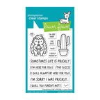 Lawn Fawn Sometimes Life is Prickly Clear Stamps lf3355