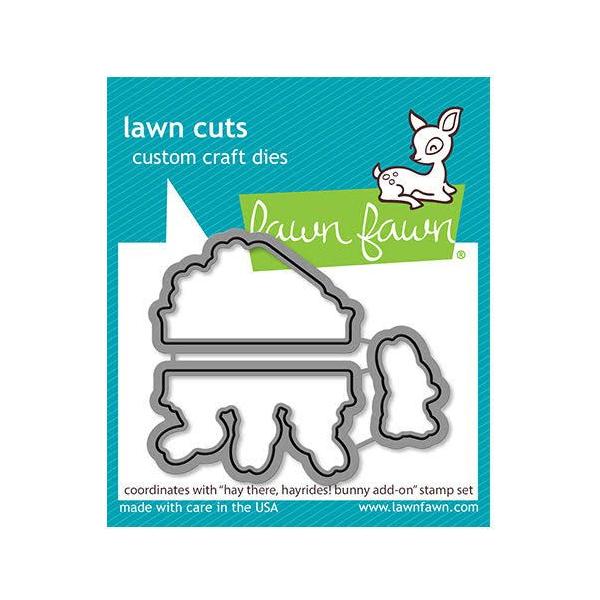 Lawn Fawn Hay There, Hayrides! Bunny Add-On Coordinating Dies lf3358