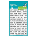 Lawn Fawn Henry's Build-A-Sentiment: Spring Clear Stamps lf3361