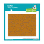 Lawn Fawn Cloud Background: Landscape Hot Foil Plate lf3388