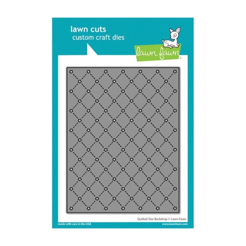 Lawn Fawn Quilted Star Backdrop Die lf3451