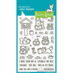 Lawn Fawn Little Woodland Library Clear Stamps lf3486