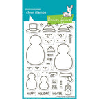 Lawn Fawn Frosty Family Clear Stamps lf3504