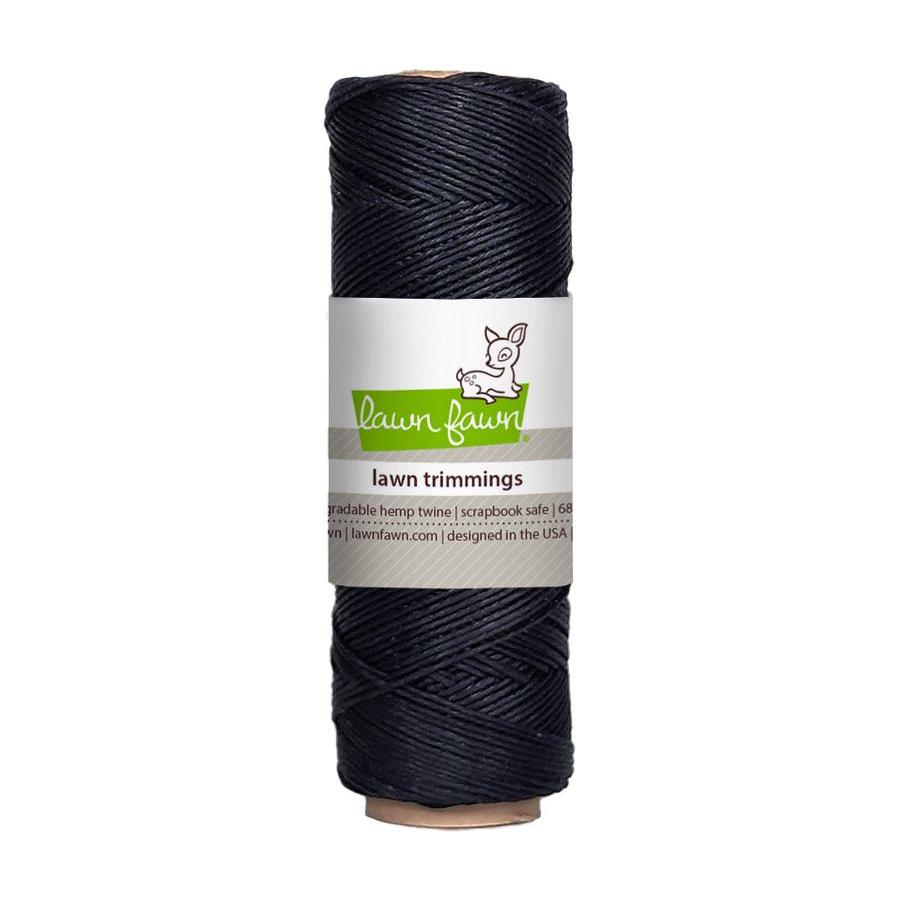 Lawn Fawn Black Hemp Twine lf3536