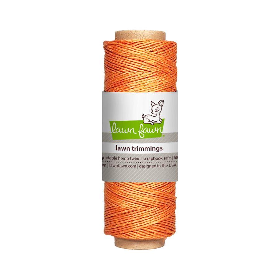 Lawn Fawn Orange Hemp Twine