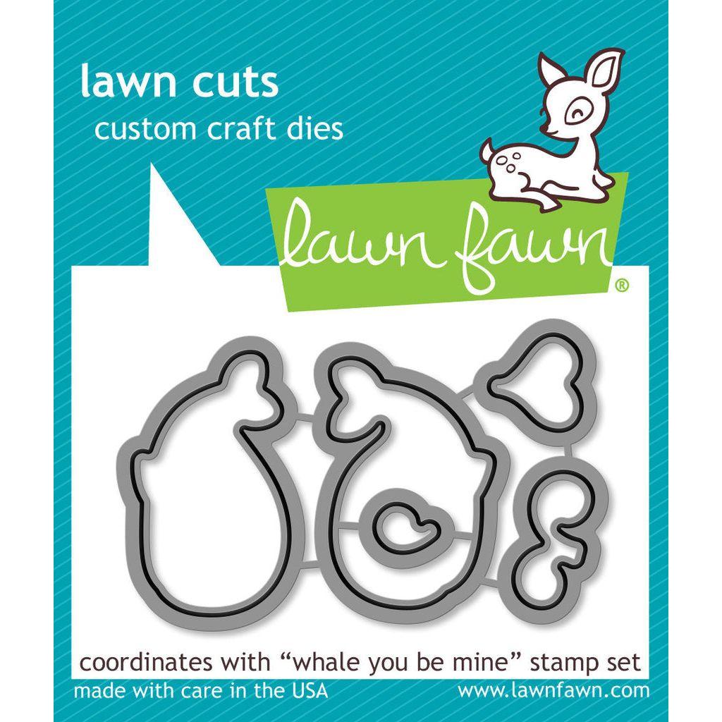 Lawn Fawn Whale You Be Mine Dies lf792