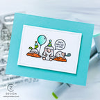 Lawn Fawn A Mole Lot of Cake STAMPtember Exclusive Stamps Dies and Stencils