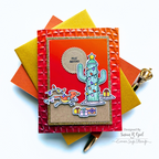 Simon Says Stamp Embossing Folder Diamond Warp sf409