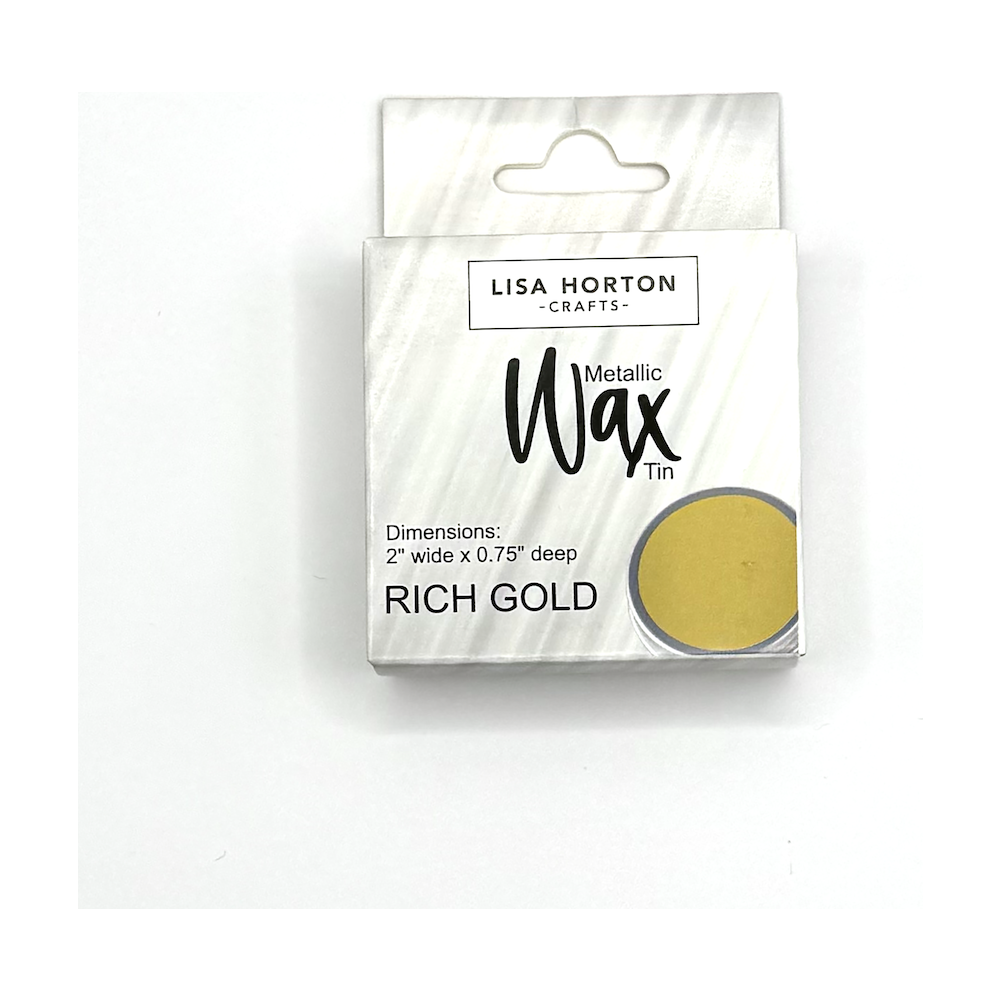 Lisa Horton Crafts Rich Gold Metallic Wax lhcip185
