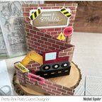 Pretty Pink Posh City Buildings Dies smile | color-code:ALT02