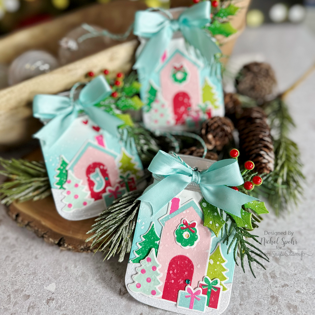Simon Says Stamps And Dies Home For Christmas Diecember Christmas Tags | color-code:ALT03
