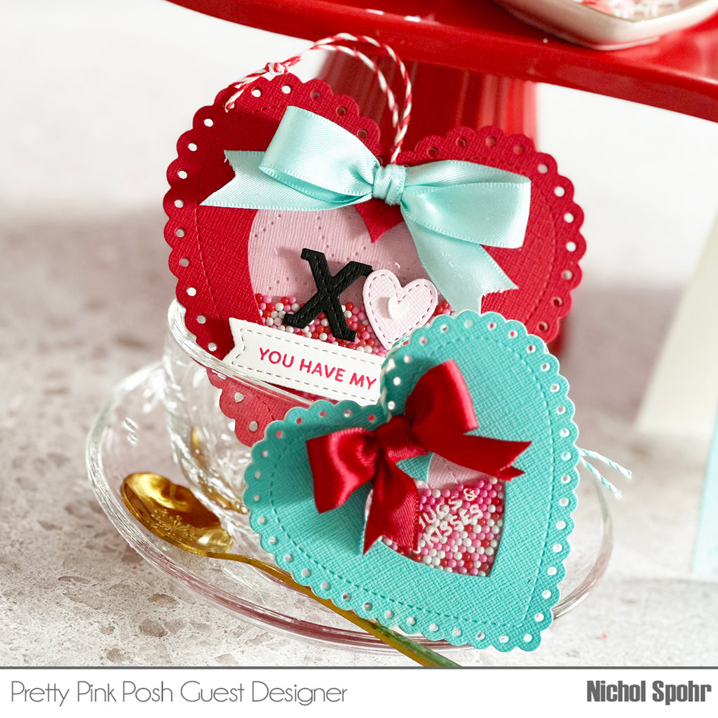 Pretty Pink Posh Eyelet Hearts Dies shaker tag | color-code:ALT02