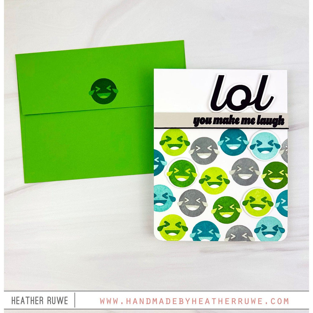 CZ Design LOL Wafer Dies czd268c Happy Camper LOL Card | color-code:ALT08