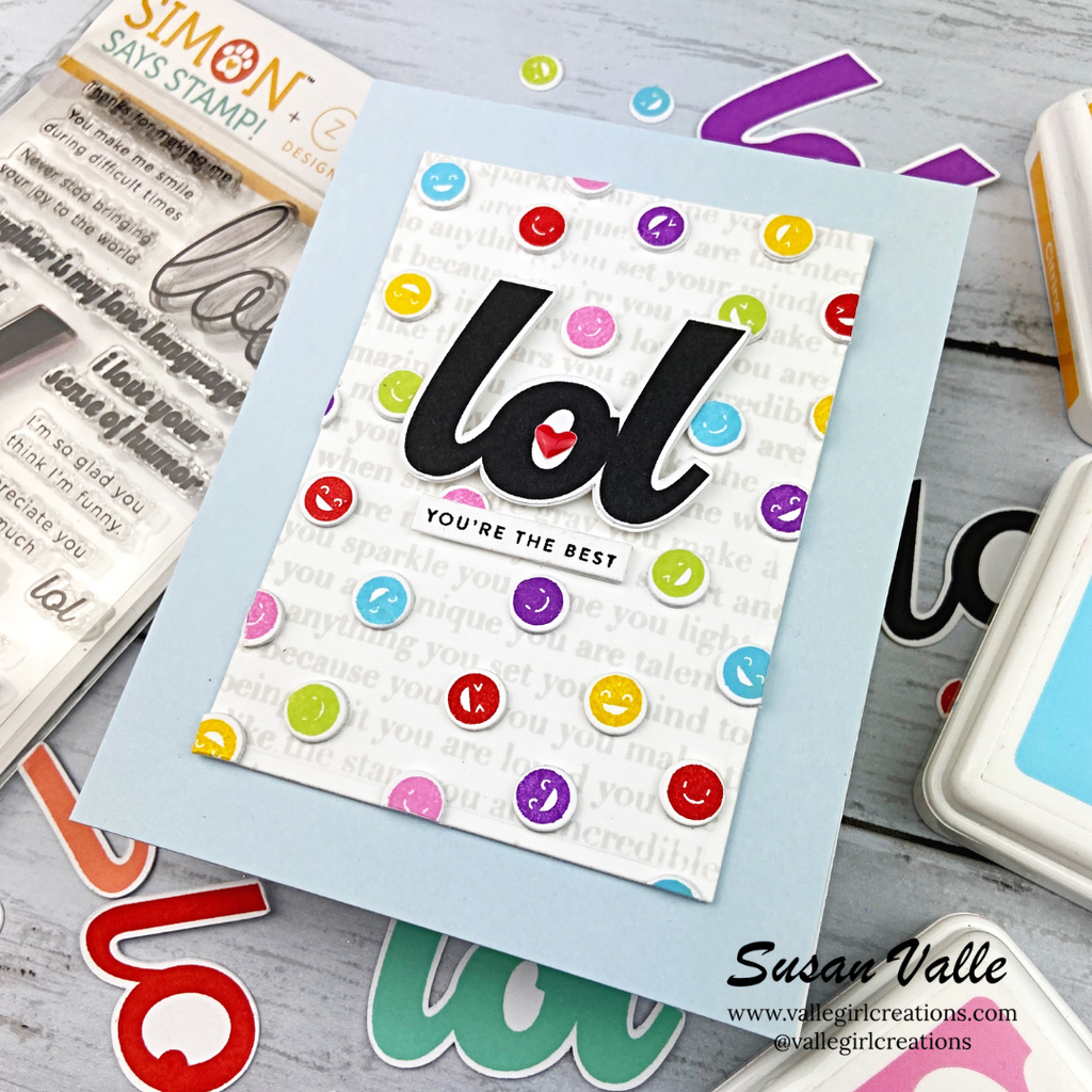 CZ Design Stamps and Dies LOL set1033lol Happy Camper LOL Card | color-code:ALT04