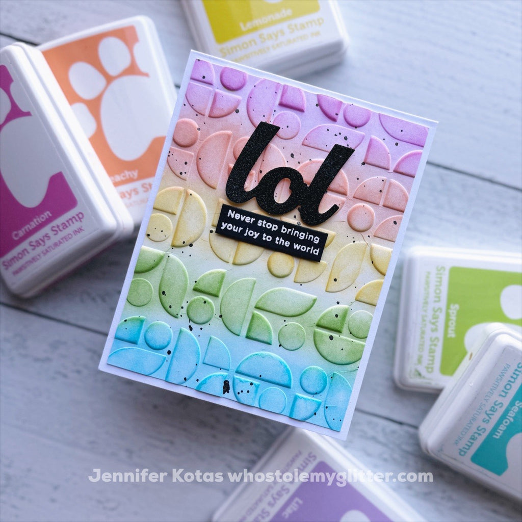 CZ Design Clear Stamps LOL cz396c Happy Camper LOL Card | color-code:ALT03