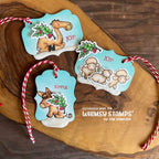 Whimsy Stamps Frame Labels Dies wsd240 gift tags