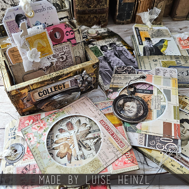 Tim Holtz Idea-ology Collage Strips Large th94367 luise