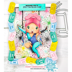 La-La Land Crafts Aerialist Marci Cling Stamp 5620 tickets