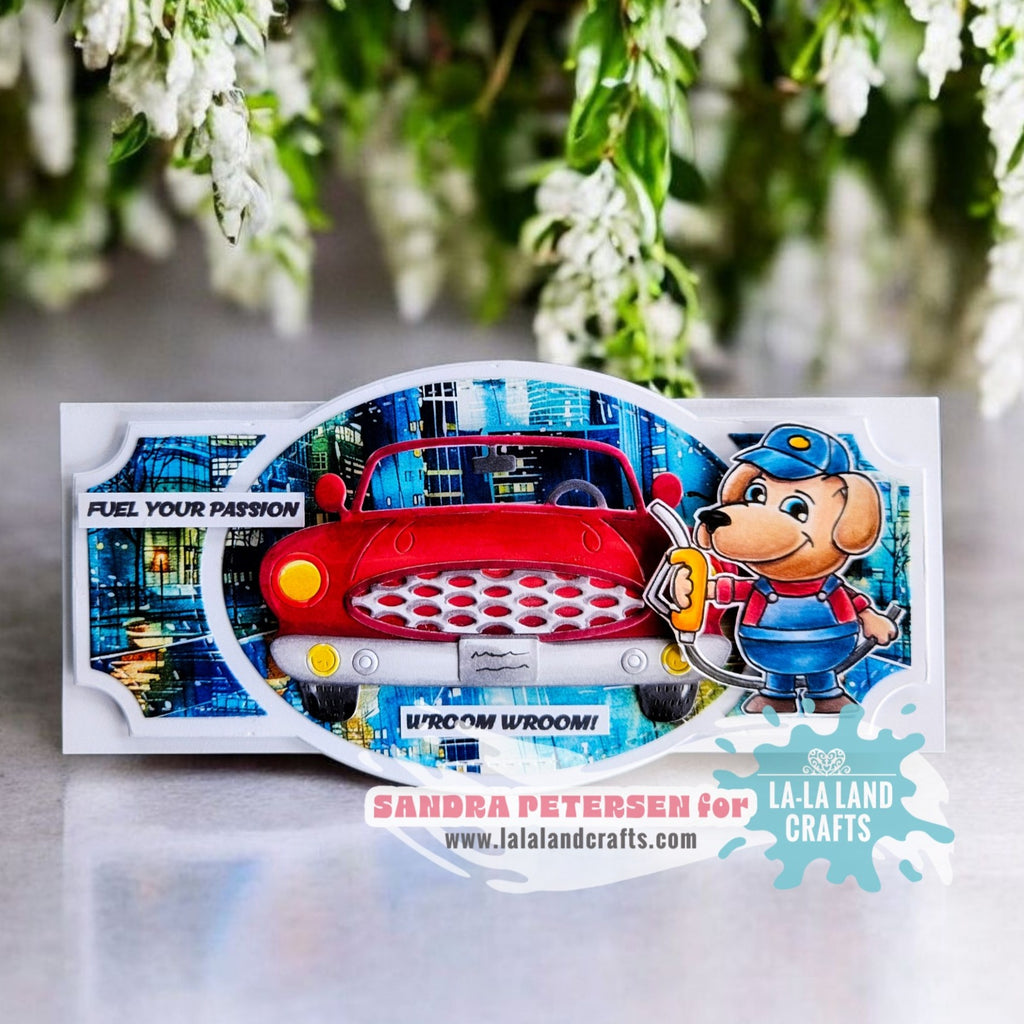 La-La Land Crafts At Your Service Clear Stamps cl174 passion