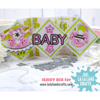 La-La Land Crafts Baby Shoe Dies 8516 pink
