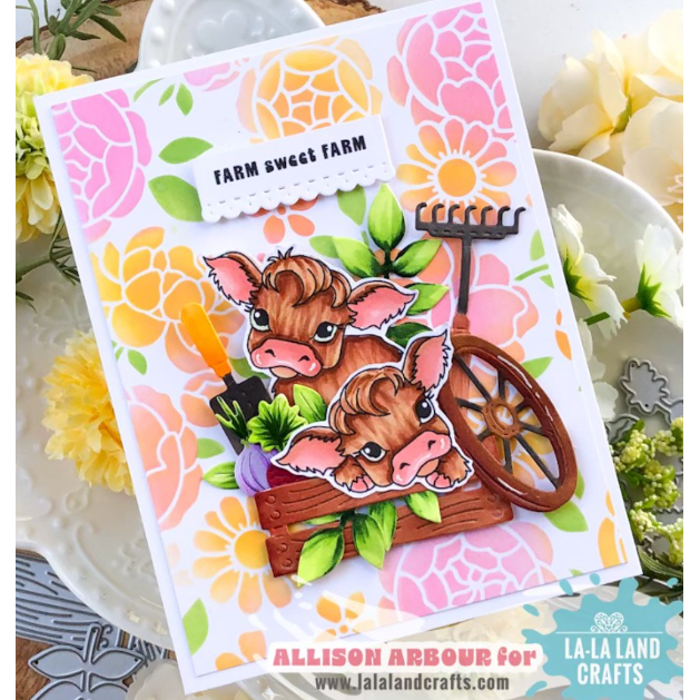 La-La Land Crafts Backyard Elements Dies 8860 cows