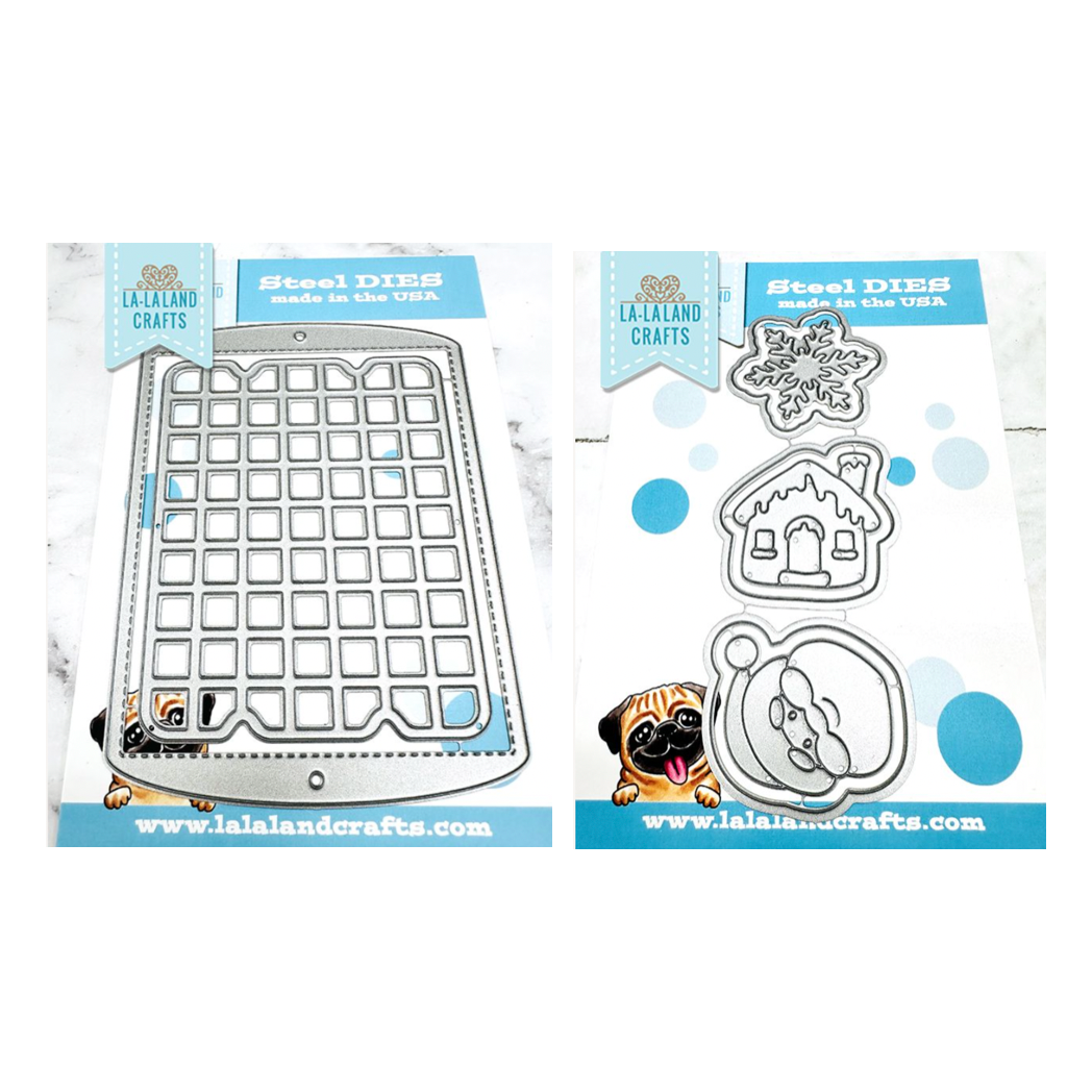 La-La Land Crafts Baking Sheet and Christmas Cookies Die Set