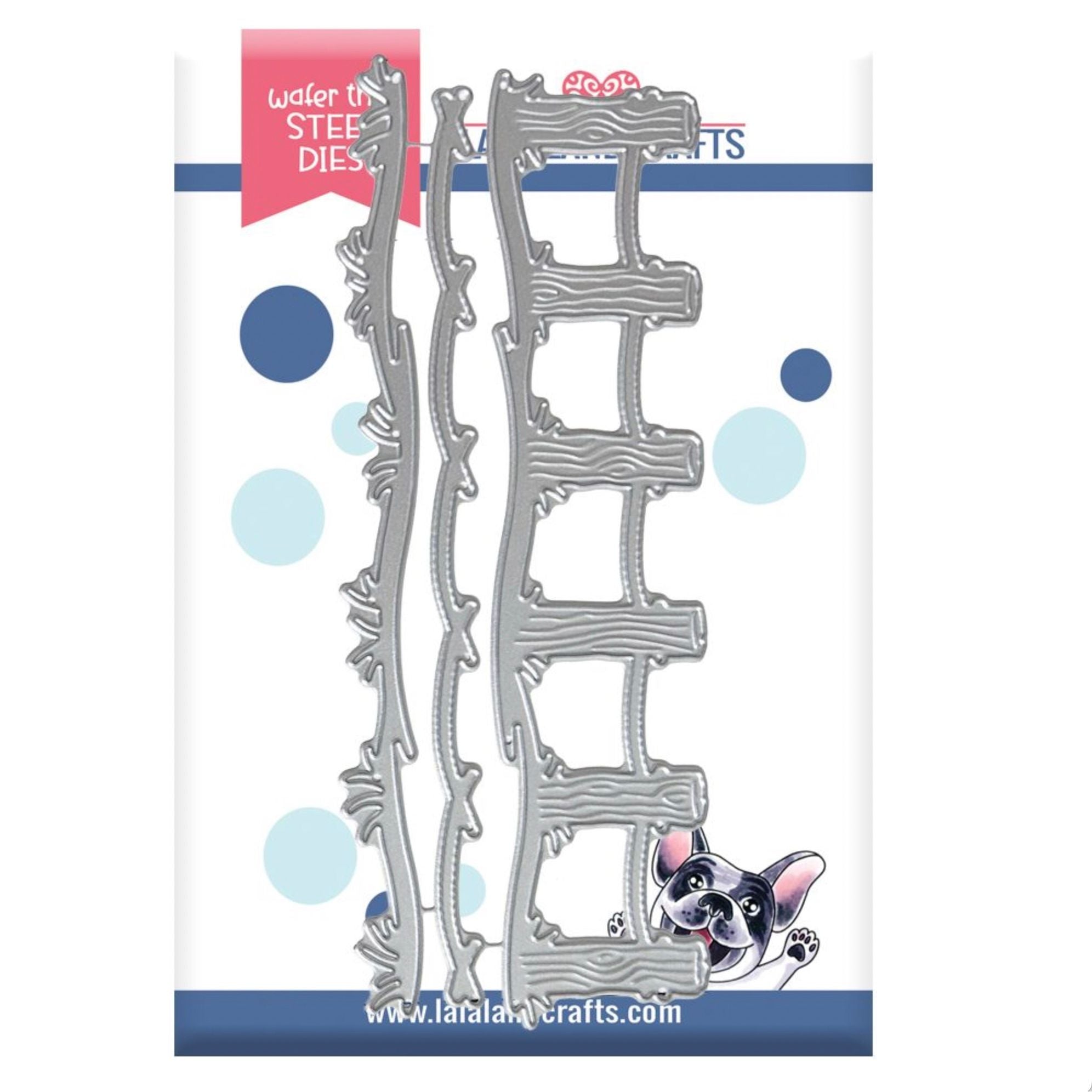 La-La Land Crafts Beach Pilings Border Dies 9015