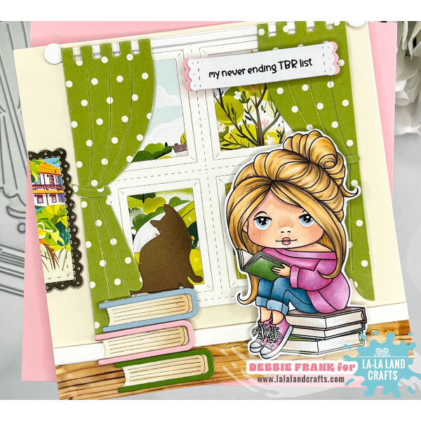 La-La Land Crafts Book Sides Dies 8856 window