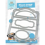 La-La Land Crafts Bookplate Die Dies 8923