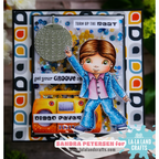 La-La Land Crafts Boombox Die 8834 let's dance
