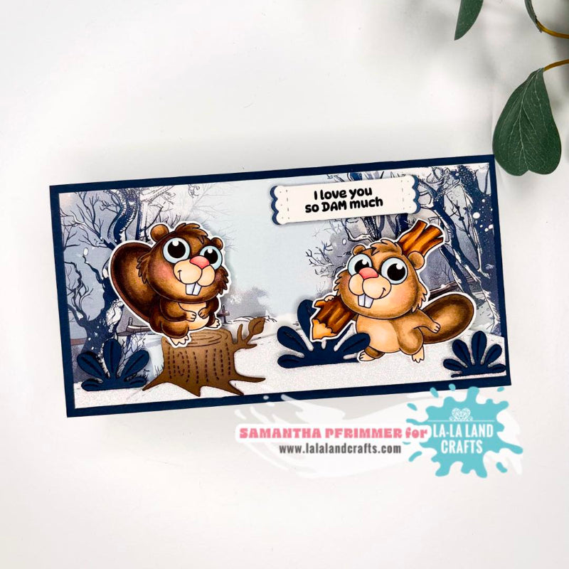 La-La Land Crafts Build Joy Clear Stamps cl193 love you