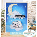 La-La Land Crafts CRESCENT MOON Dies 8732 polar bear