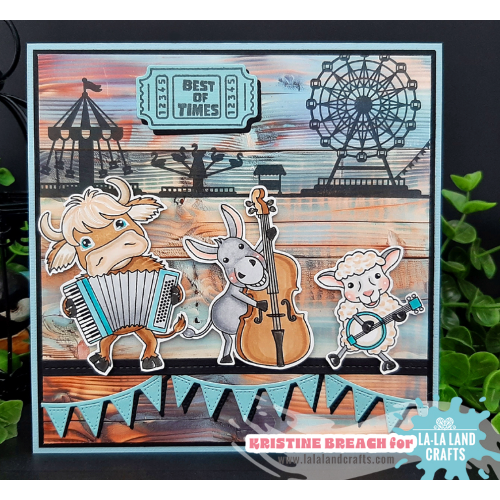 La-La Land Crafts Candy Cart Dies 8798 music
