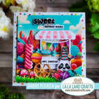 La-La Land Crafts Candy Cart Dies 8798 panda