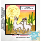 La-La Land Crafts Celestial Sun Dies 8946 cactus
