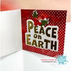 La-La Land Crafts Christmas Traditions 6x6 inch Paper Pack dp046 polka dots