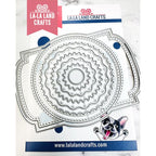 La-La Land Crafts Circle Bookplate Dies 8937